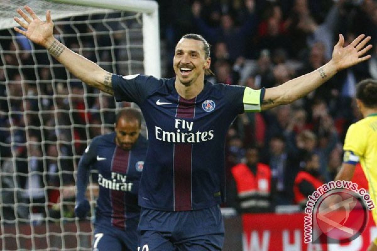 Ibrahimovic berikan trofi terakhir untuk PSG