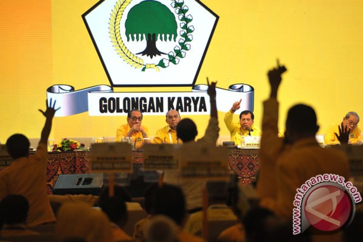 Arena Munaslub Golkar jadi tempat tidur "berjamaah"