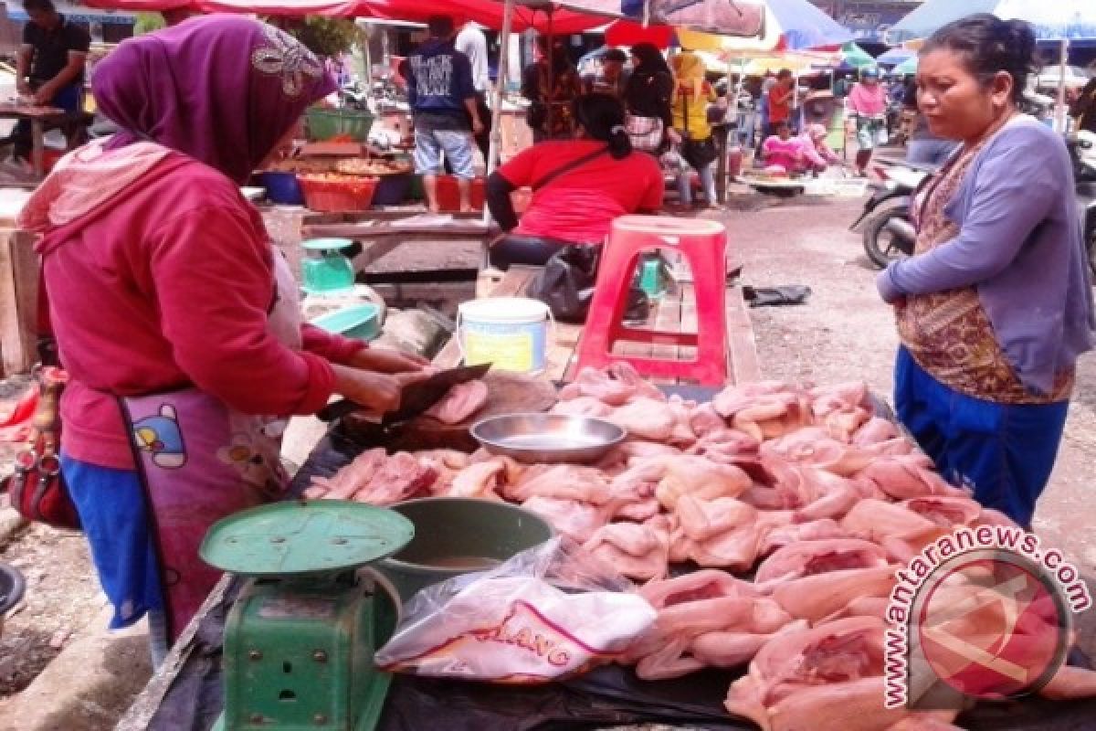 Permintaan Daging Ayam di Pangkalpinang Meningkat