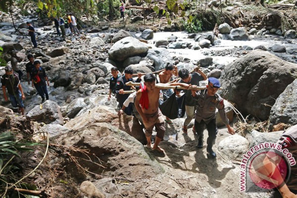 BNPB: Enam tewas di longsor Sibolangit