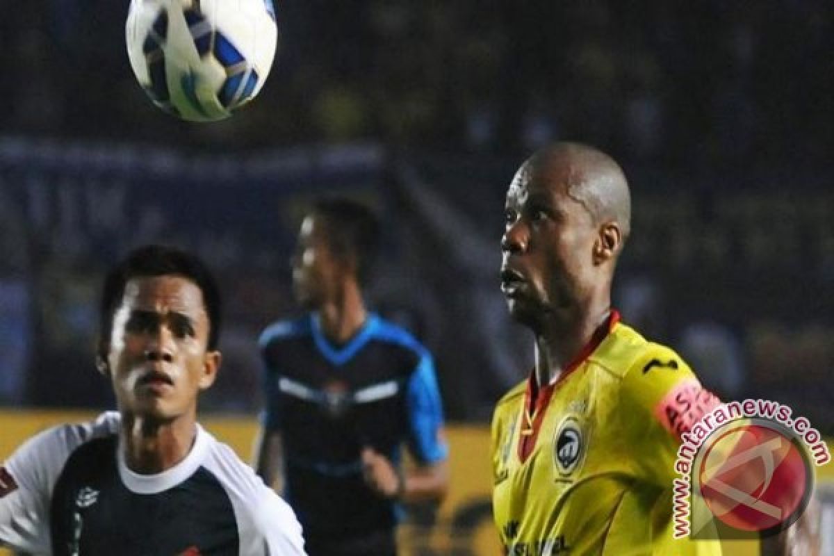 Gol tunggal Hilton Moreira penyelamat Sriwijaya FC  