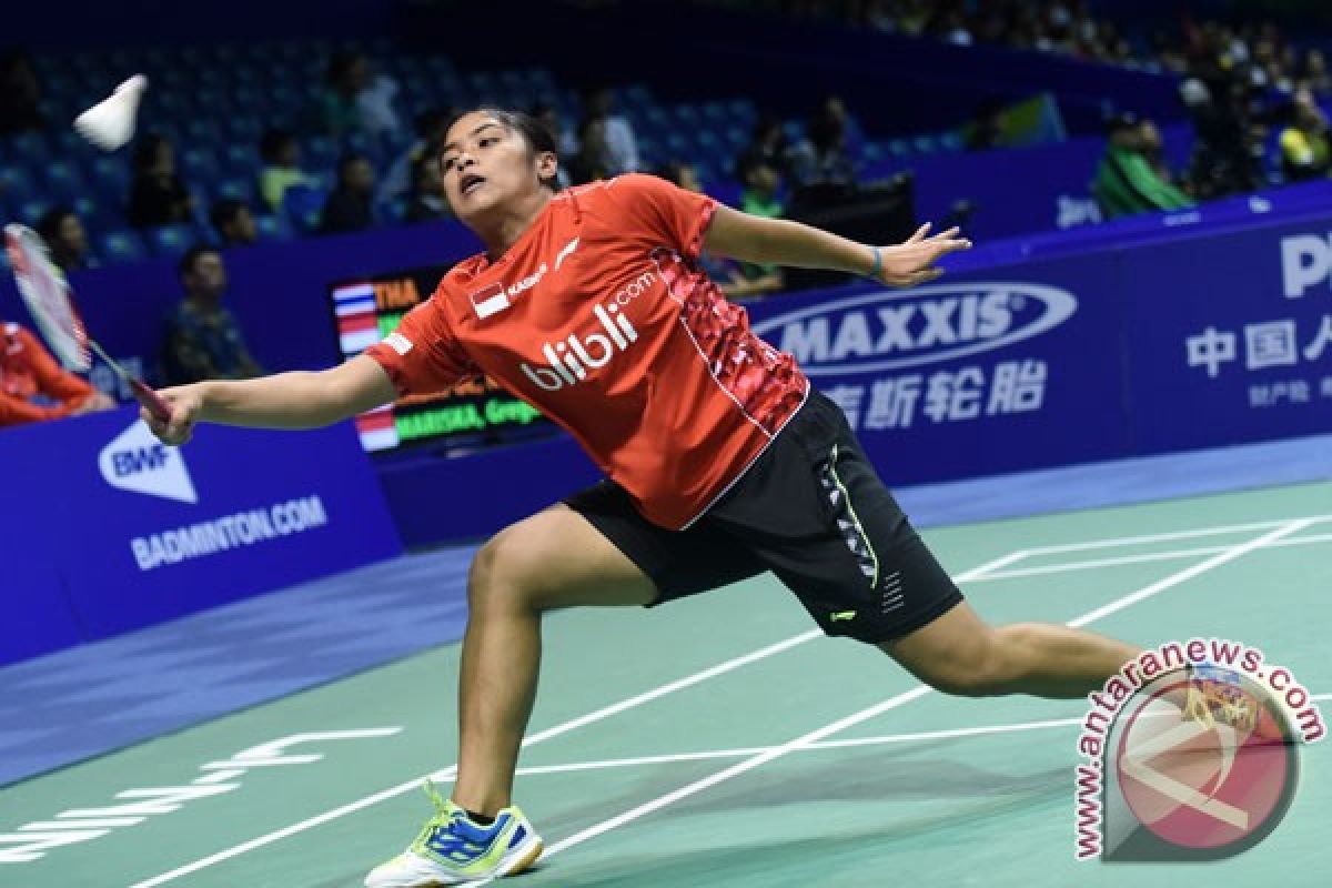 Gregoria perkecil kekalahan Uber Iindonesia 2-3