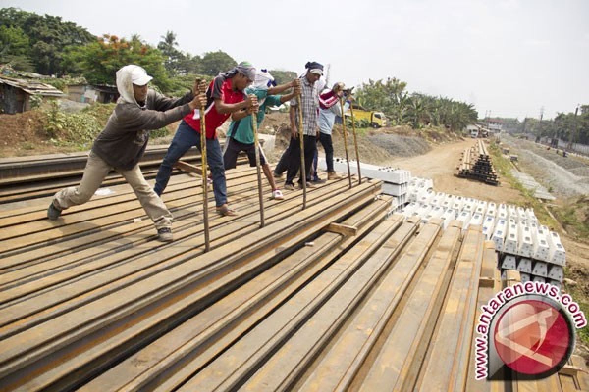 Proyek double-double track dilanjutkan