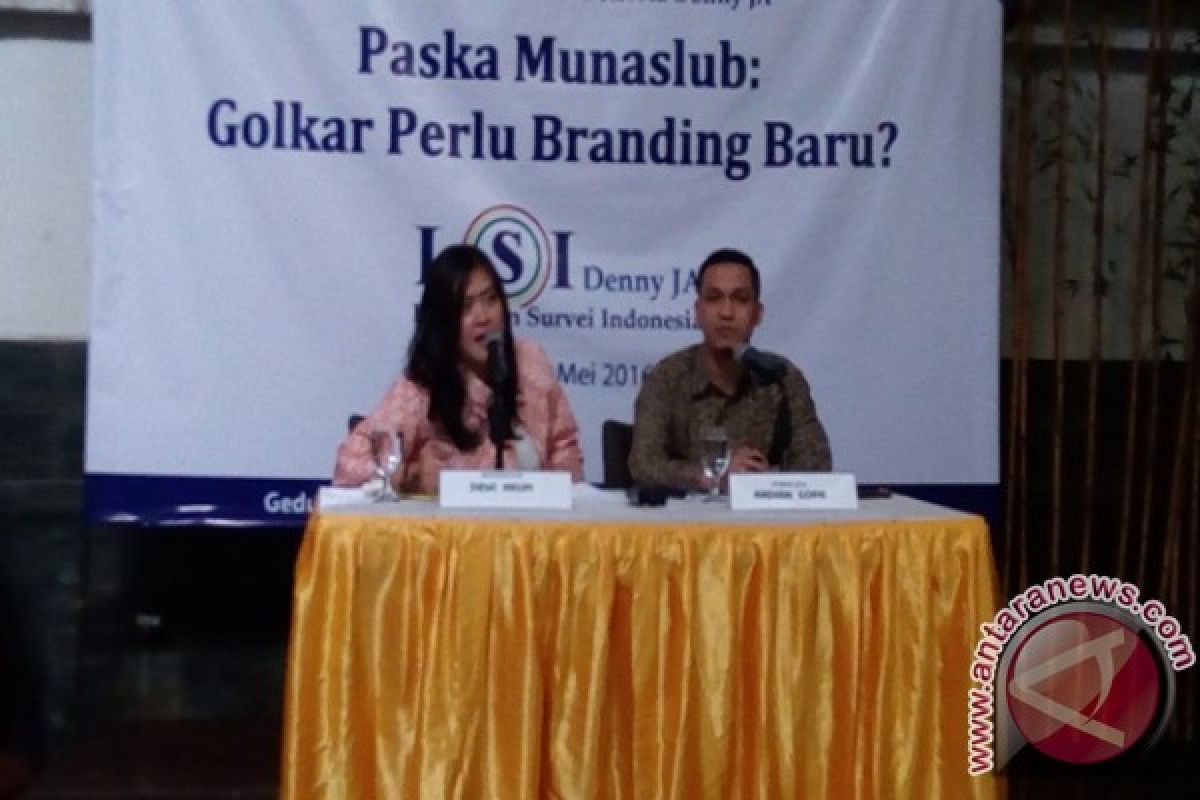 Survei LSI-Denny JA: Golkar bisa berjaya bila muncul "branding" baru