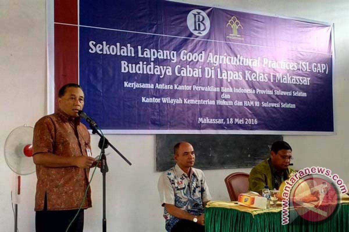 Sekolah Lapang BI-Kemenkumham dorong kemandirian narapidana 