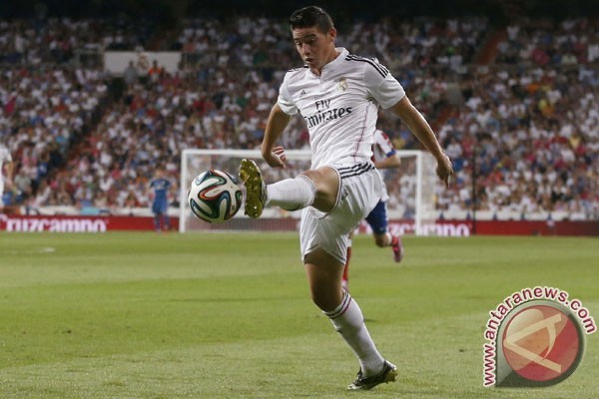  Juventus berminat boyong James Rodriguez