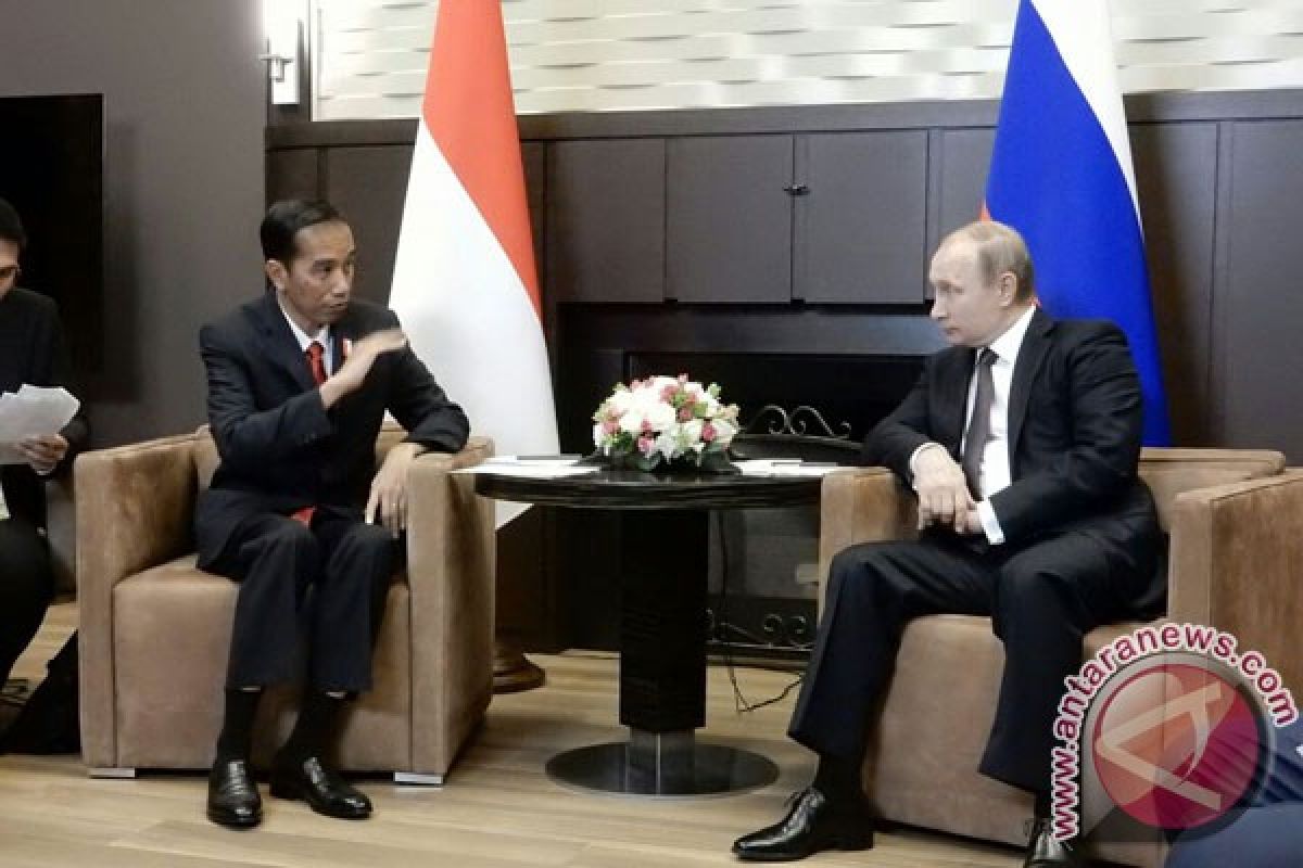 Presiden Jokowi bahas peningkatan ekspor minyak sawit ke Rusia