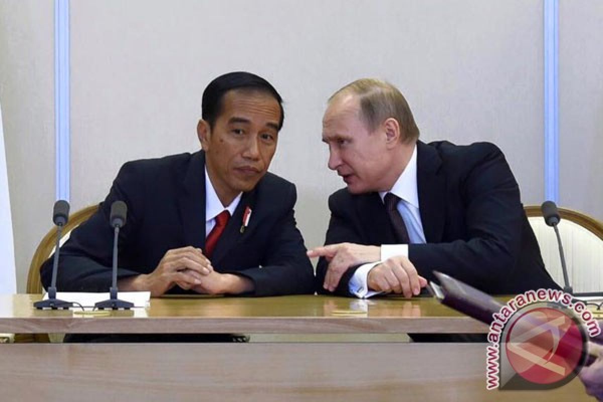 Presiden Putin rencana bertemu Jokowi di Singapura