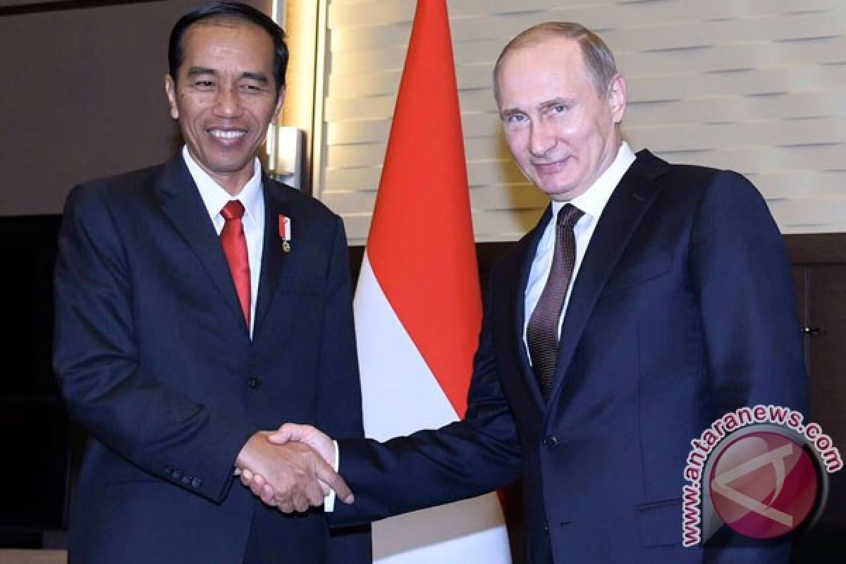 Indonesia dan Rusia temu bilateral di Sochi