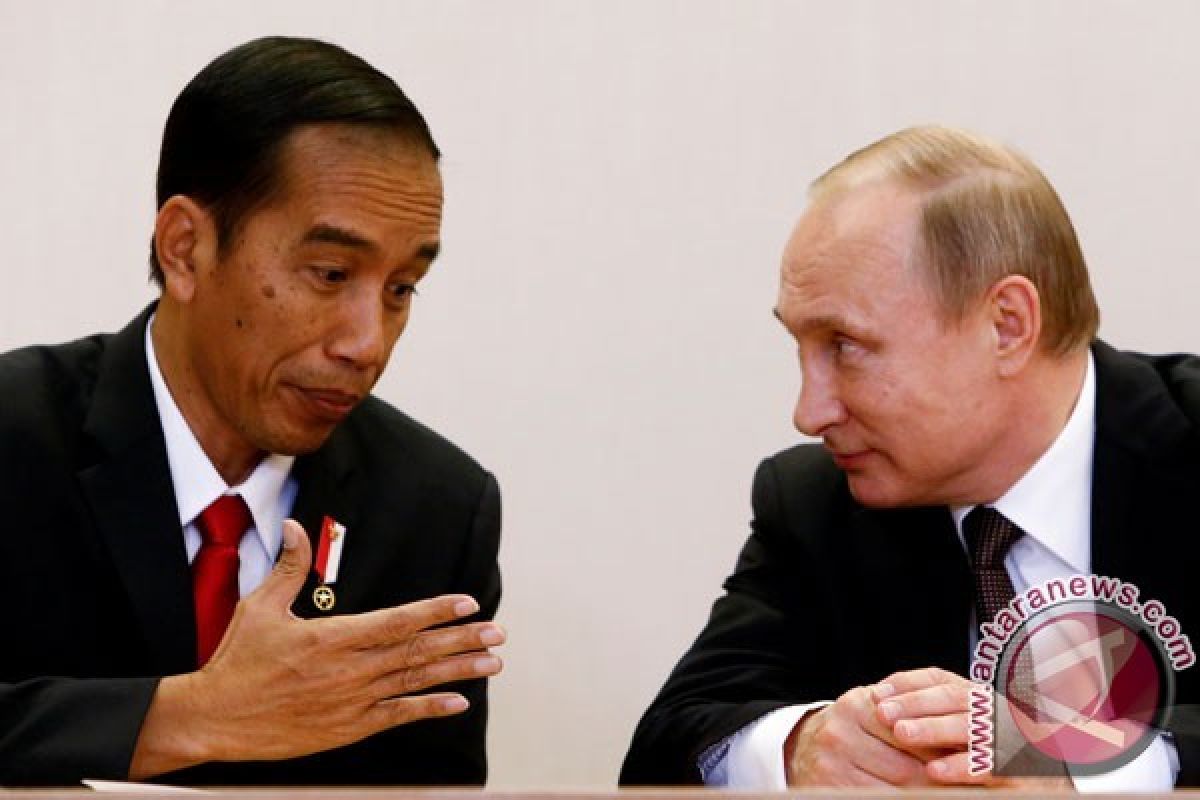 Presiden Vladimir Putin kirim pesan belasungkawa kepada Presiden Jokowi