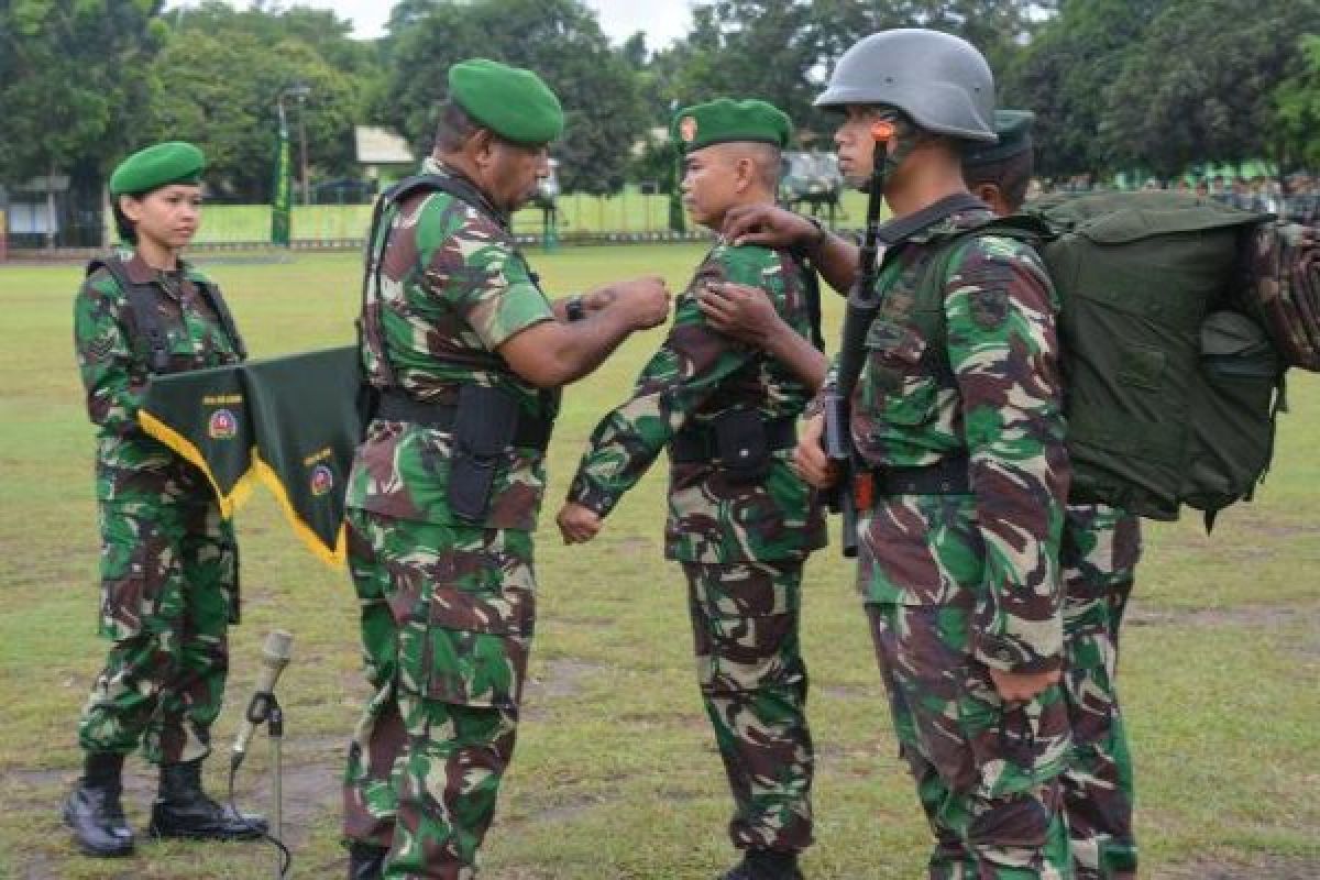 Pembukaan Latihan Pratugas Pamrahwan Papua