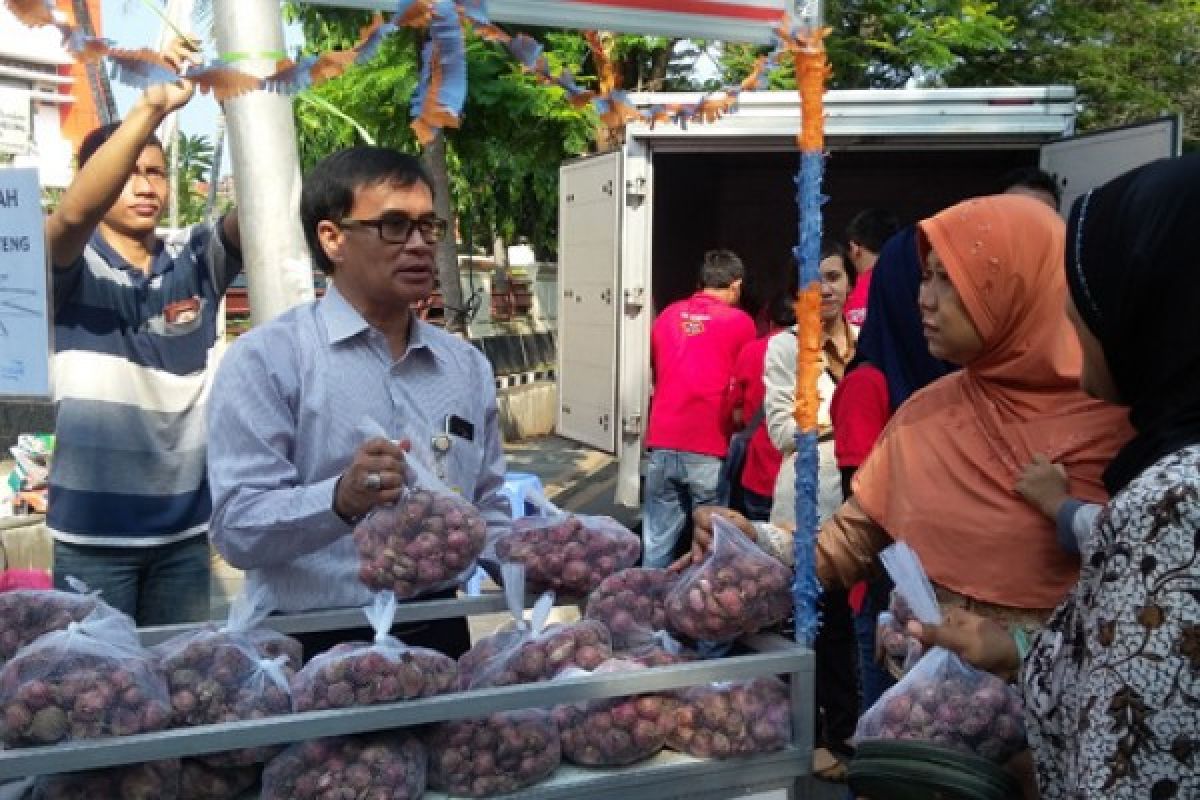 Stabilkan Harga Bawang Merah, Bulog Gelar Operasi Pasar