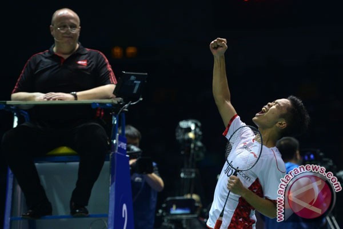 Kemenangan Antony bawa indonesia memimpin 2-1