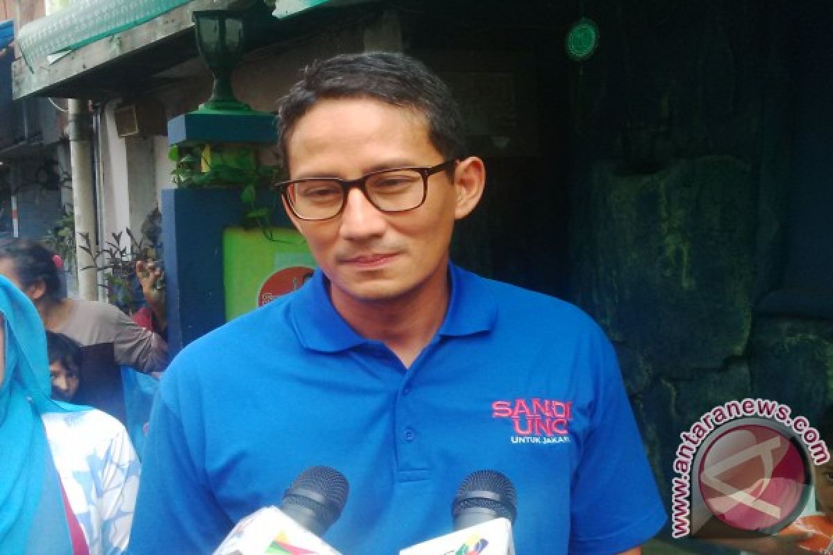 Partai Gerindra perintahkan Sandiaga jalin koalisi untuk Pilkada DKI