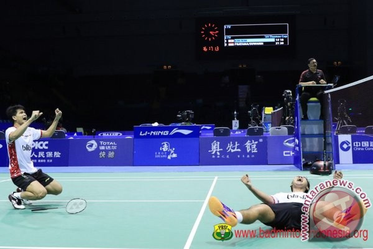 Bulu tangkis - Tim Thomas Indonesia ke final