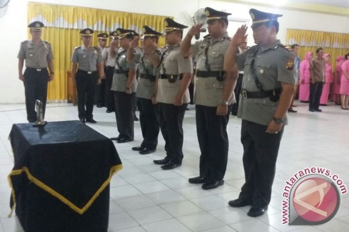 Pergantian Perwira Menengah di Polres Sanggau