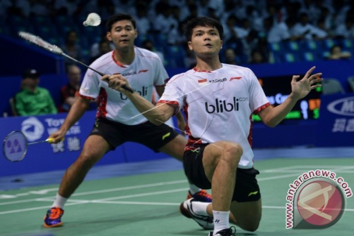 Angga/Ricky Pastikan Indonesia ke Final Piala Thomas