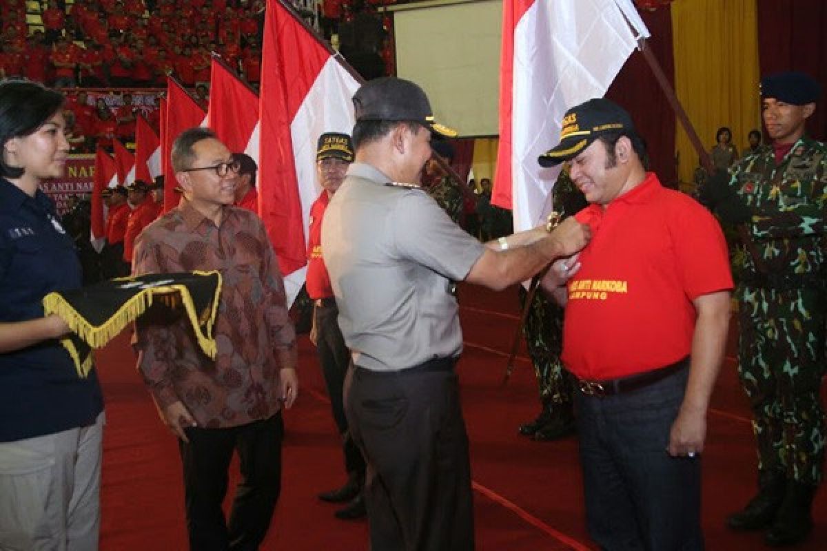 Lampung Selatan Miliki 1.300 Satgas Antinarkoba 