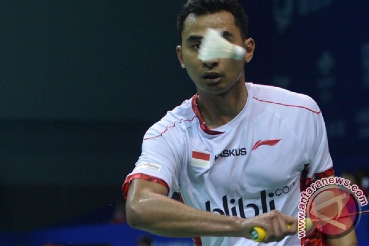 Lewat Reli panjang, Tommy Menyerah kepada Axelsen, Indonesia tertinggal 0-1