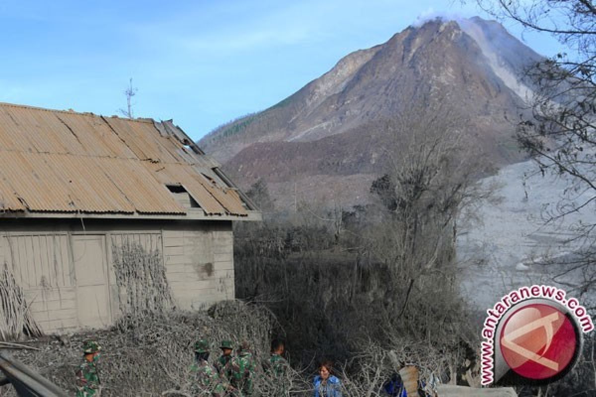 TNI Dikerahkan Untuk Cari Korban Awan Panas Sinabung