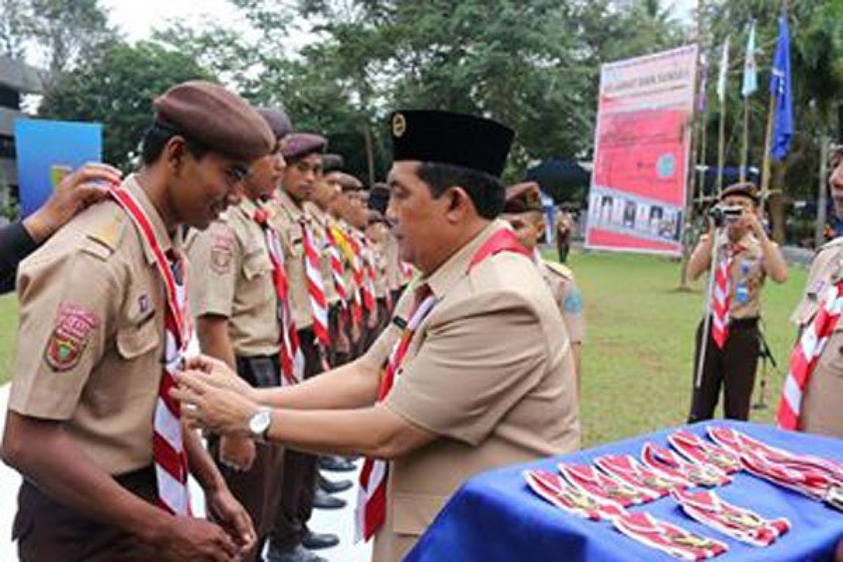 Pramuka Unila Gelar Lokabina Karana Adiguna 