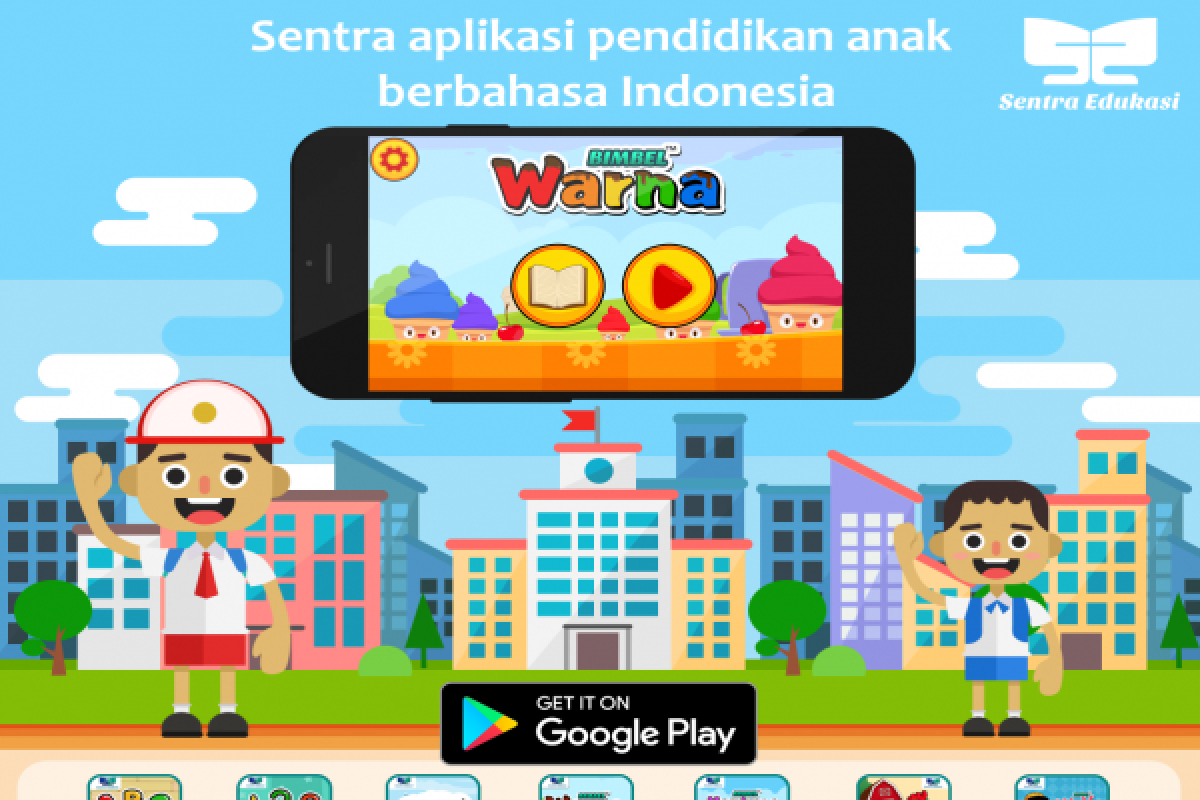 Bimbel, game edukasi bahasa Indonesia untuk anak