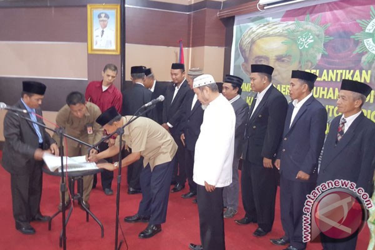 Mantan Ketua DPRD ini pimpin Muhammadiyah Jeneponto 