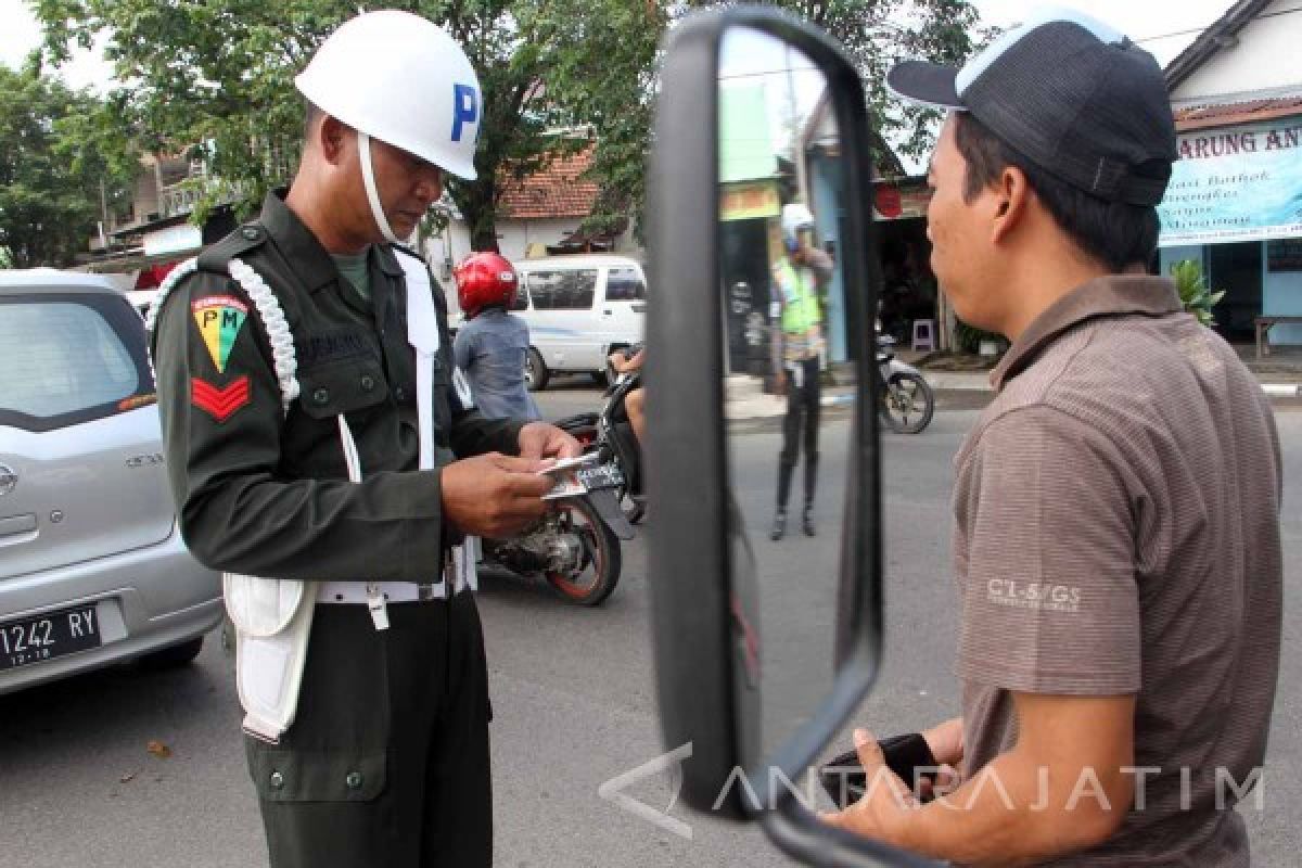 Polres Tulungagung Tilang Ribuan Pelanggar Lalu Lintas