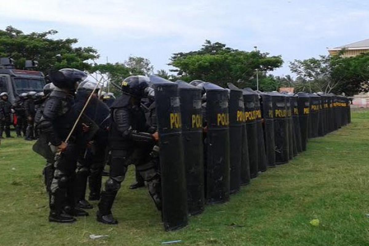 Polres Tanggamus Gelar Prasimulasi Pengamanan Pilkada  