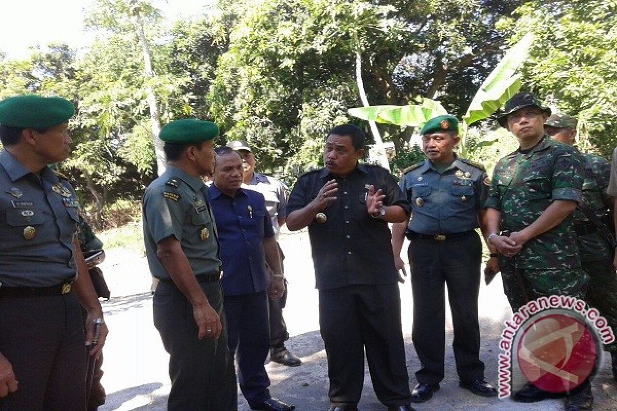 Petinggi TNI Tinjau TMMD di Buleleng