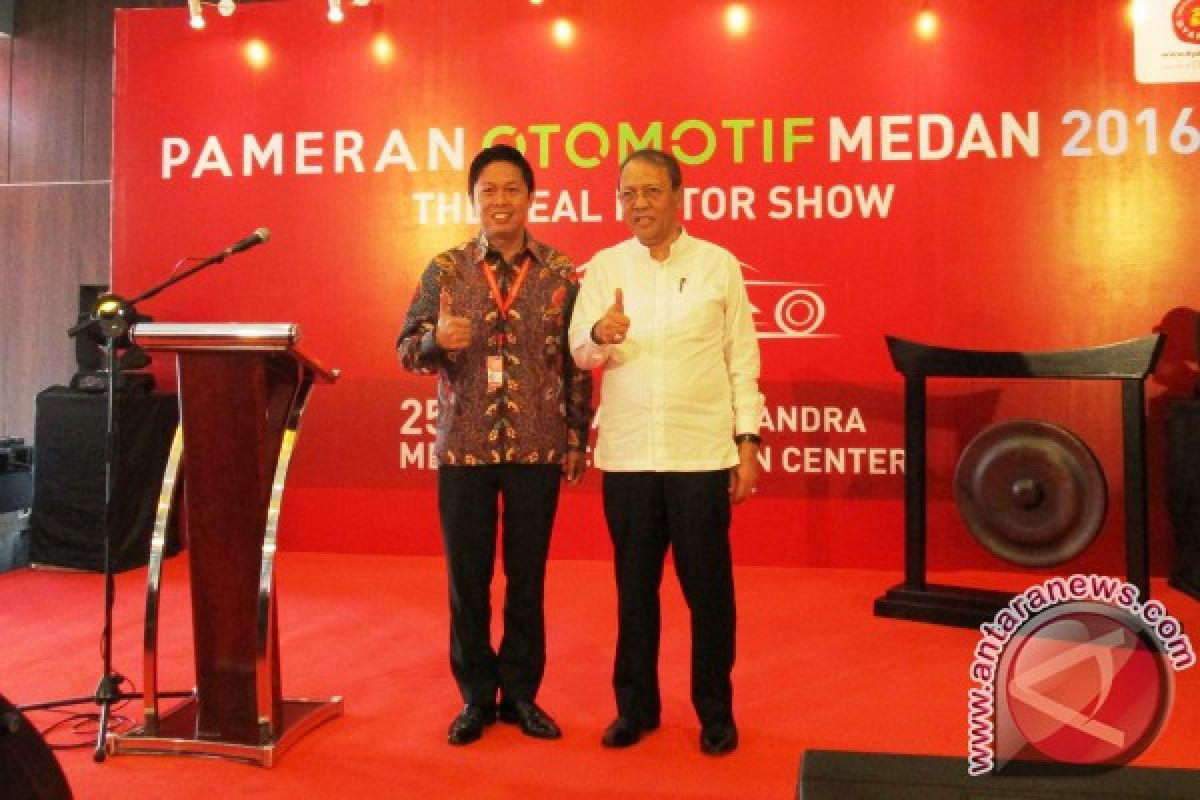 Pameran Otomotif Medan resmi dibuka