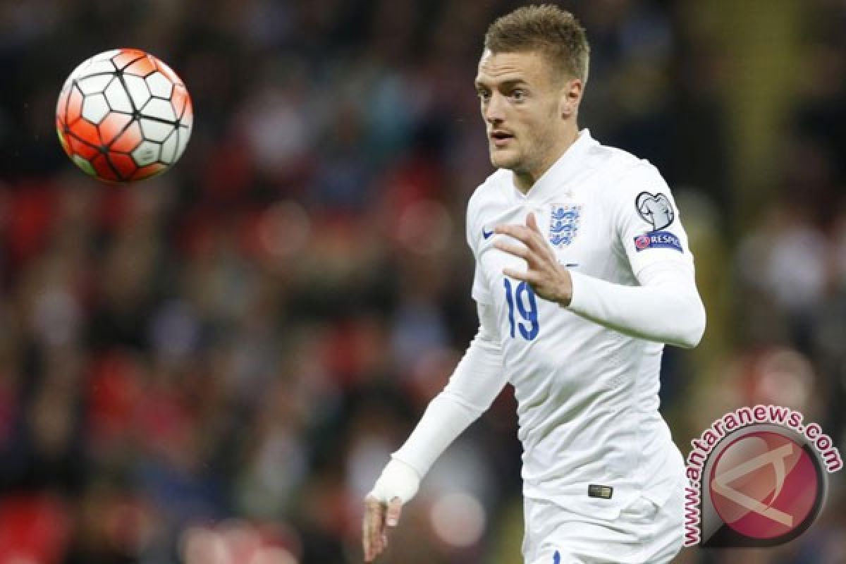 Euro 2016 - Fokus Jamie Vardy ke timnas, bukan ke Arsenal