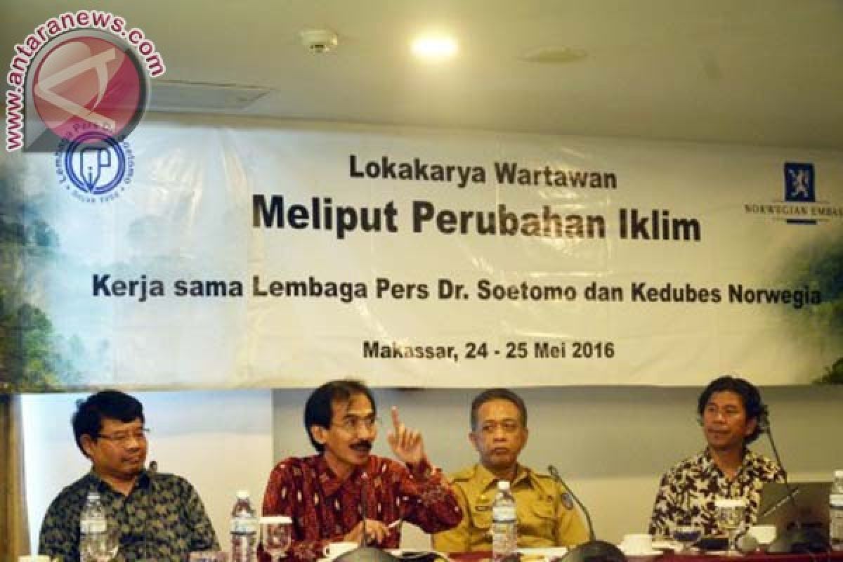 LPDS gelar lokakarya perubahan iklim bagi jurnalis 