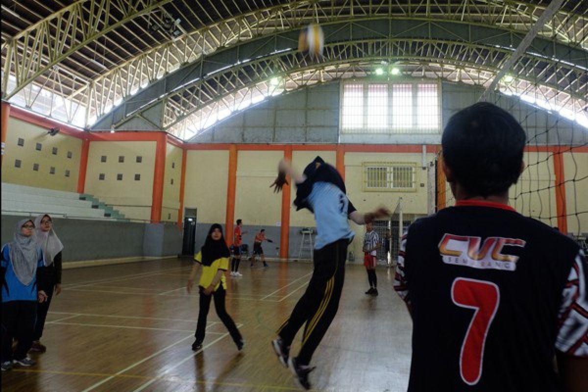 Tim Bola Voli Bea Cukai Persiapkan Diri