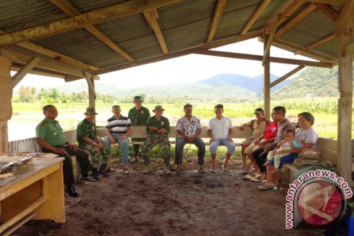 Kasdim Bolmong minta Babinsa bantu petani maksimal