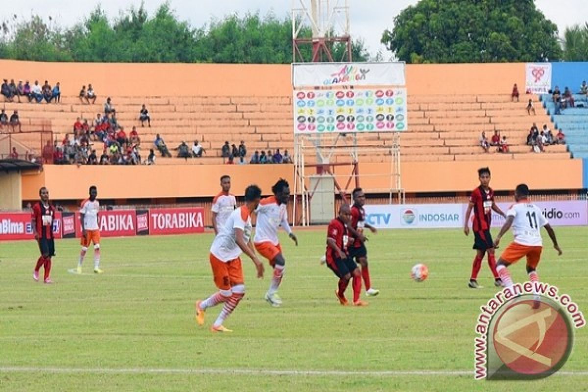 Persipura Jayapura kalahkan Perseru Serui 1-0 