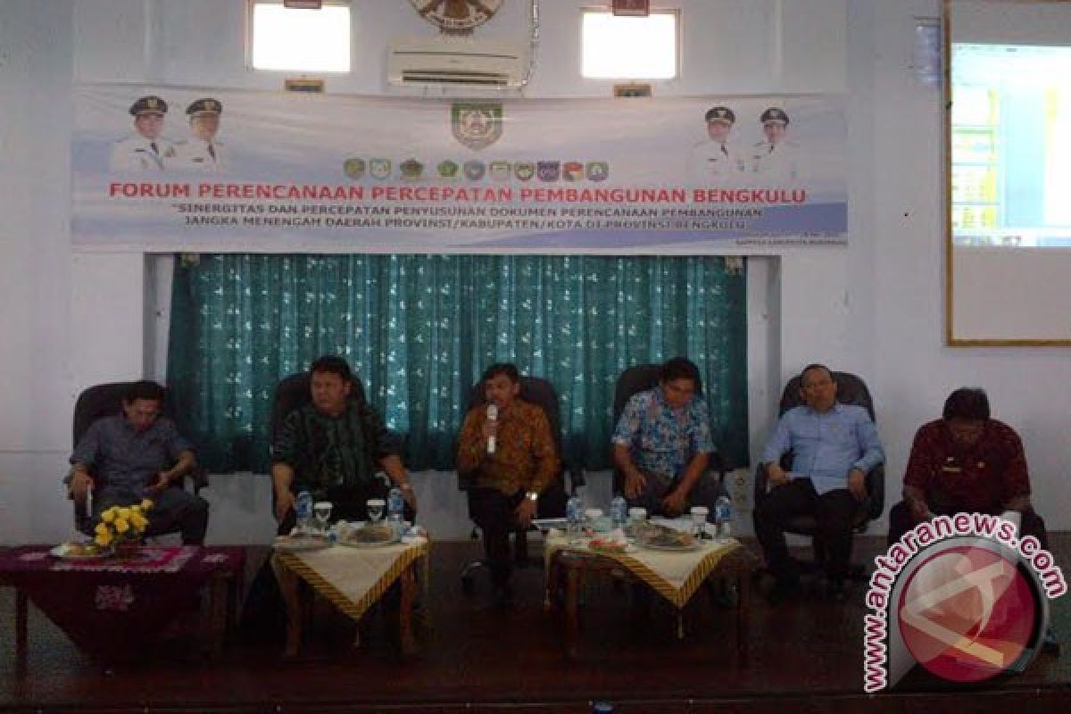 Bappeda Mukomuko gelar rapat forum perencanaan percepatan pembangunan Bengkulu