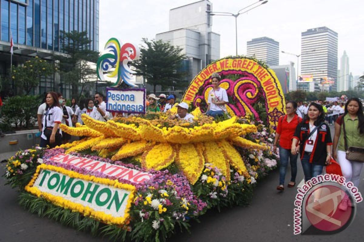 Festival Bunga Internasional Tomohon usung tema "Enchanting Tomohon"