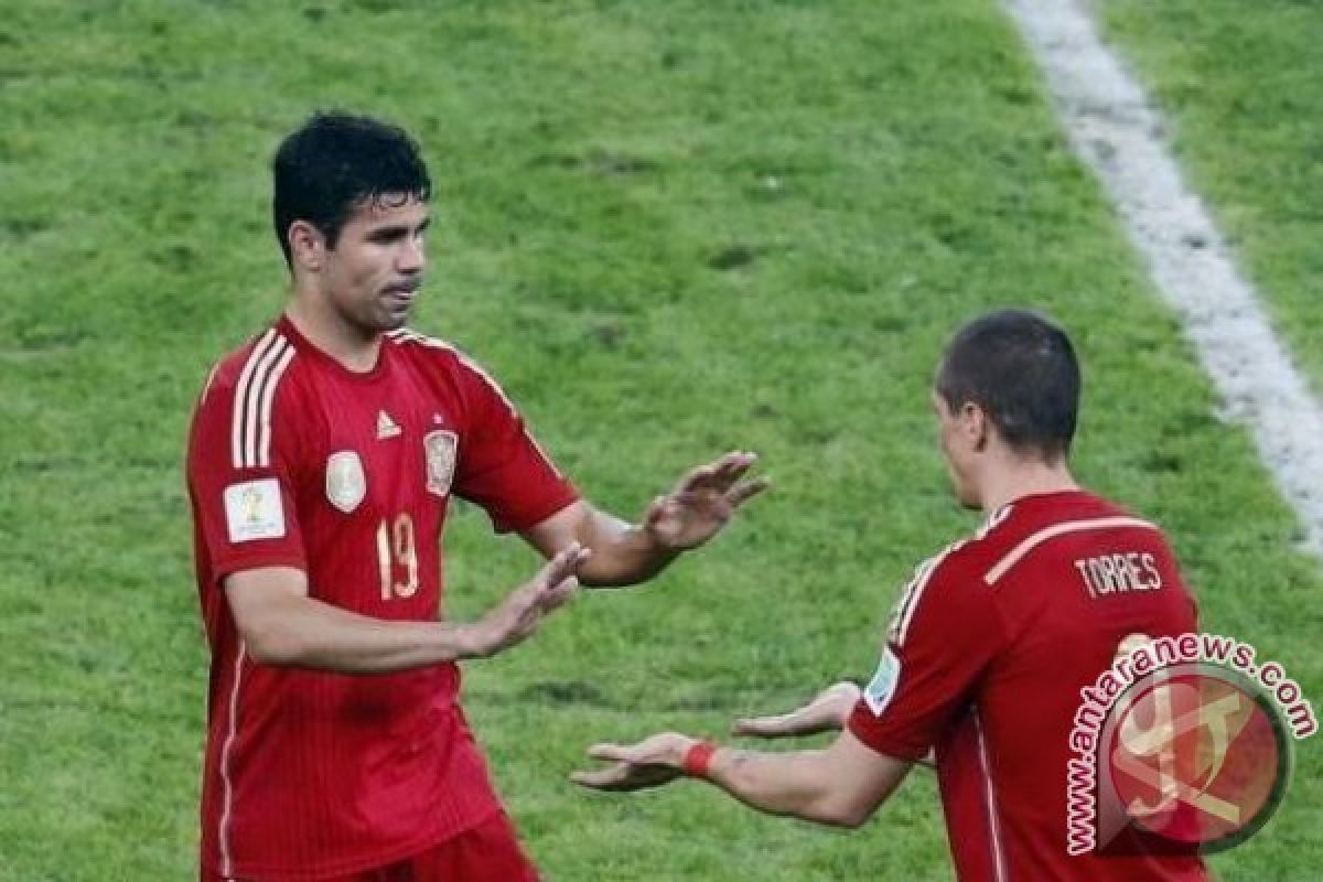Setelah cetak gol, Costa memuji Lopetegui