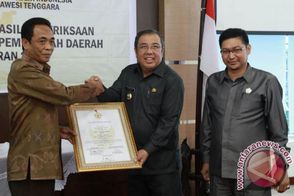 Kendari Raih Opini WTP Untuk LKPD 2015