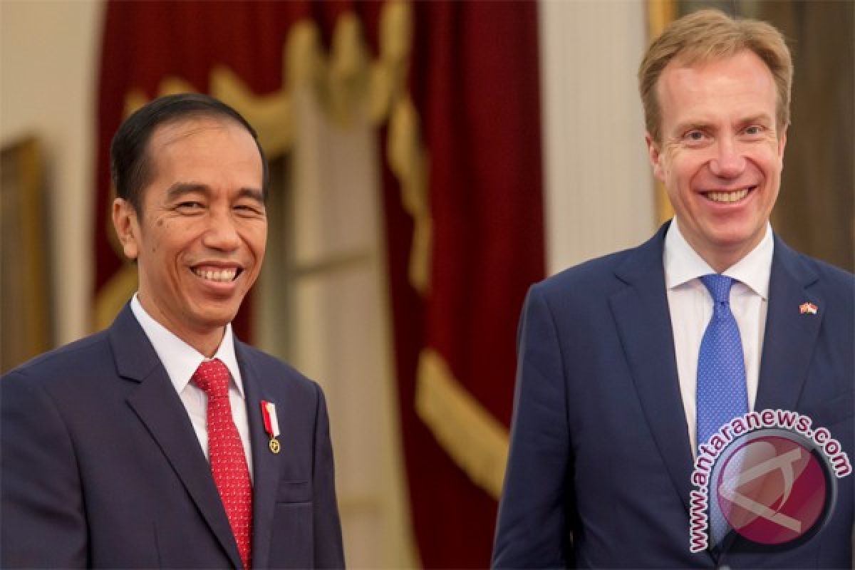 President Jokowi receives visiting Norwegian FM
