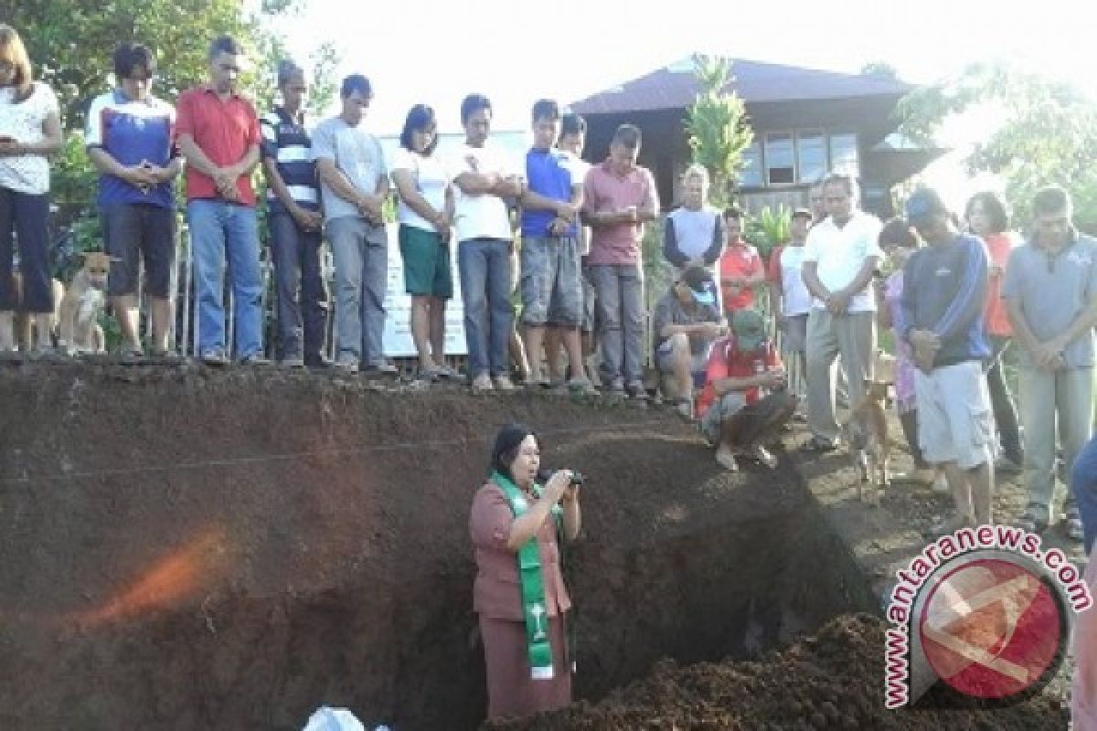 Pembangunan proyek dana desa diawali dengan ibadah syukur