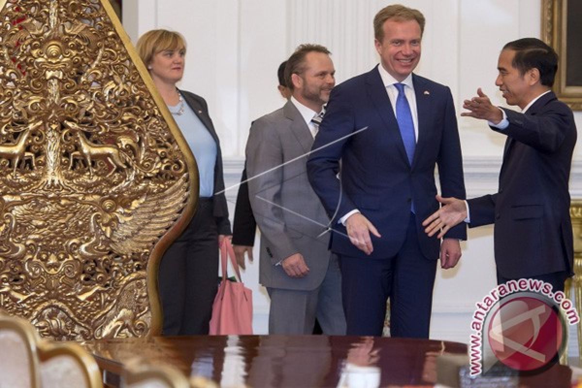 Presiden terima kunjungan Menteri Luar Negeri Norwegia
