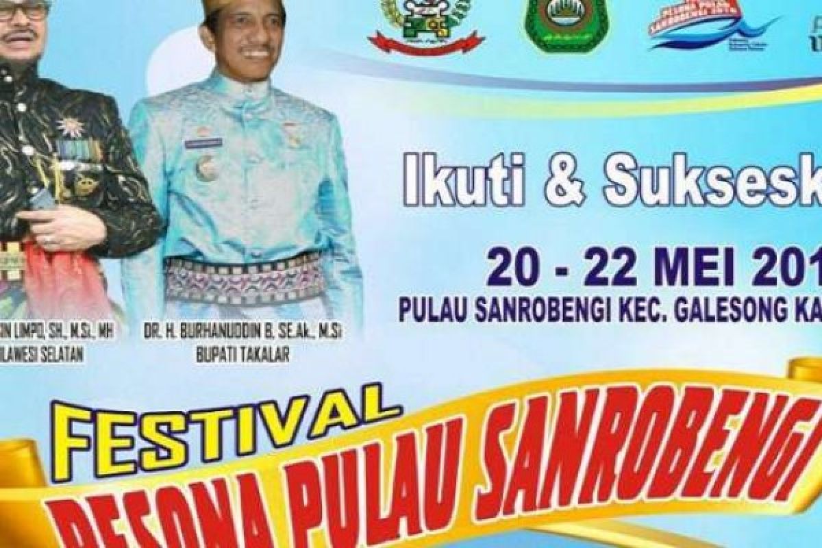 Festival Pesona Pulau Sanrobengi Akan Segera Digelar