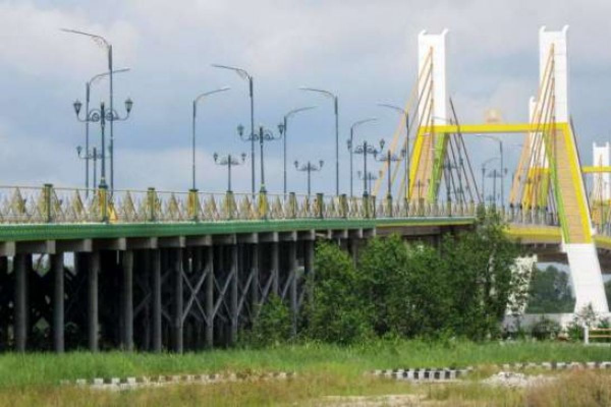 Bertepatan dengan Ritual Bakar Tongkang, Jembatan Padamaran Akan Diresmikan Juni 