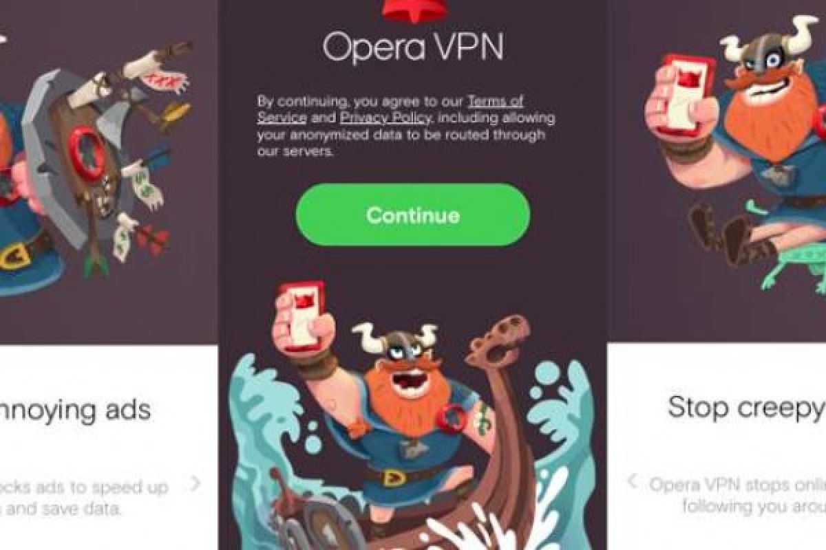 VPN Gratis Dan Tak Berbatas Dari Opera