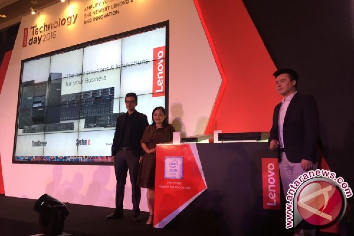 Lenovo perkenalkan jajaran server teranyar di Technology Day 2016