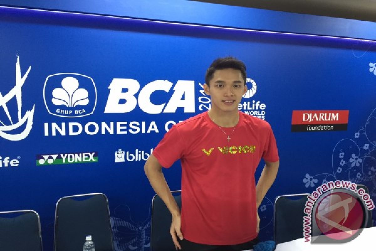 Jonathan Christie siap hadapi Lin Dan