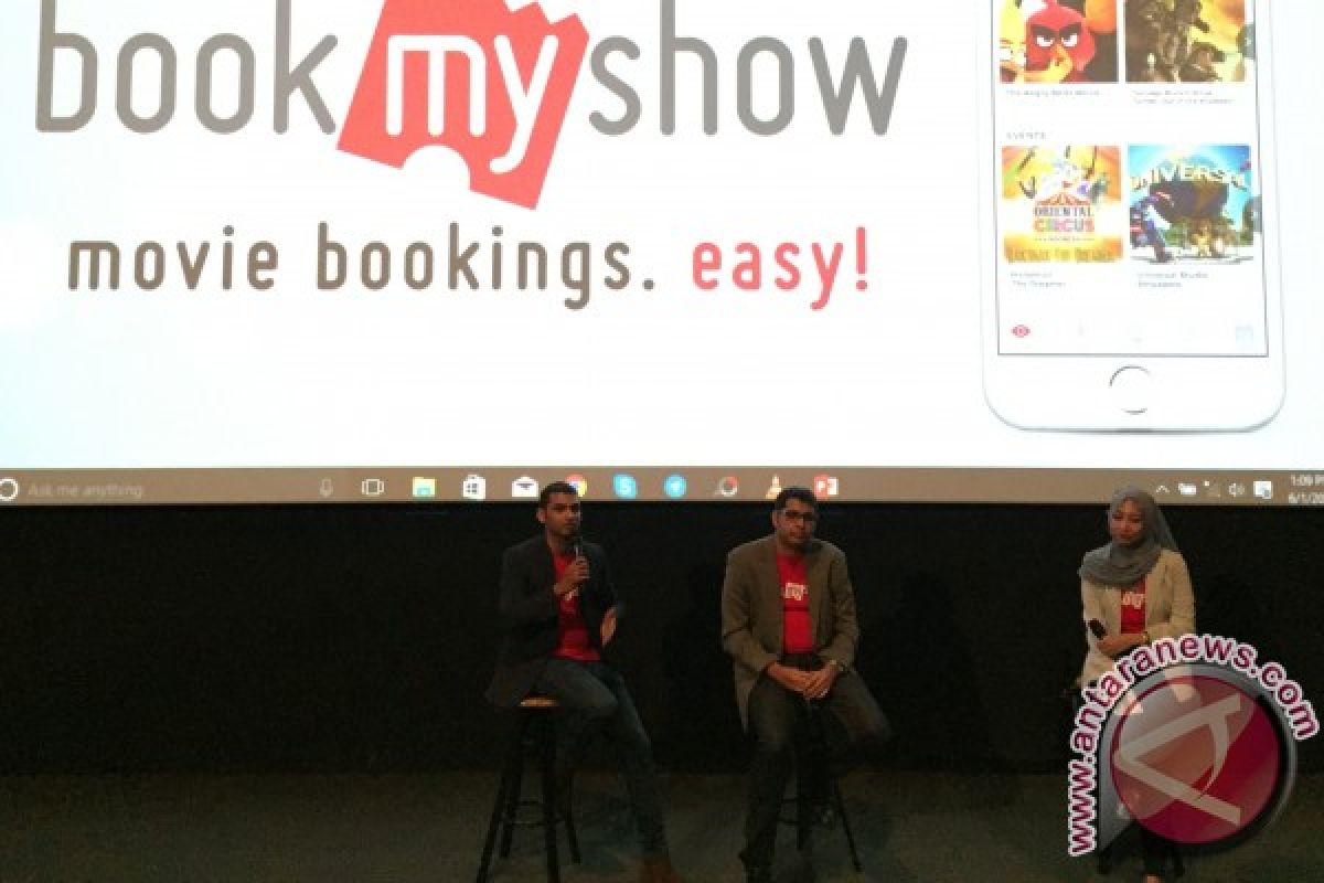 Sukses di India, BookMyshow resmi beroperasi di Indonesia