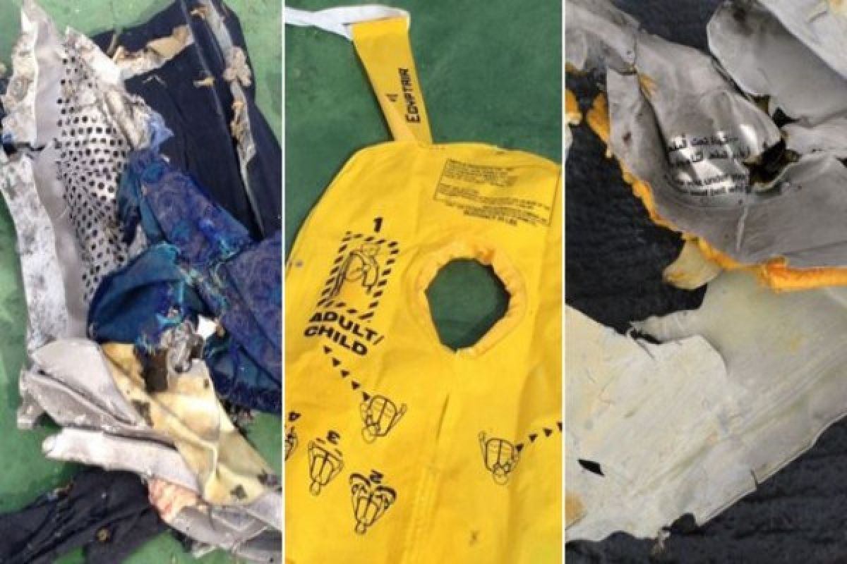 Black box indikasikan EgyptAir MS804 terbakar sebelum jatuh